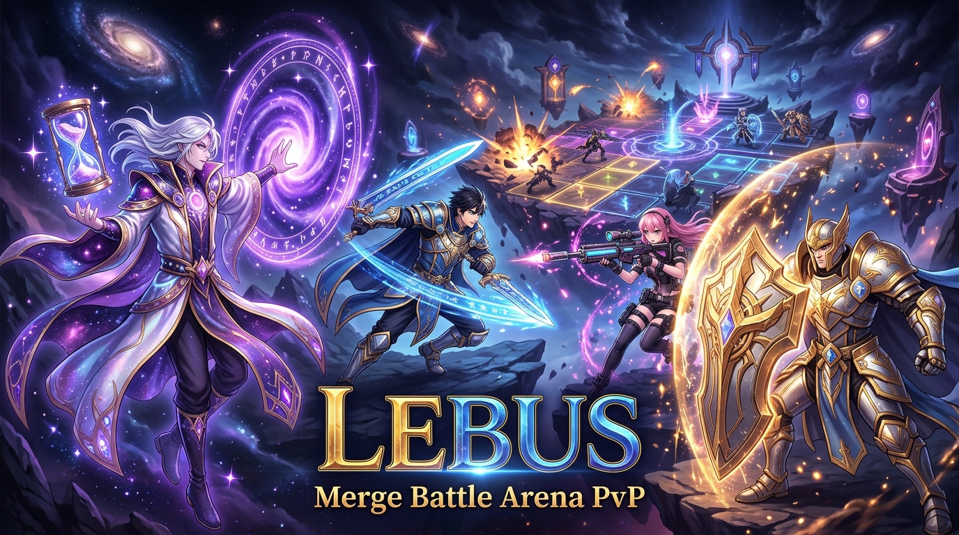 LEBUS Anime Hero Battle Key Visual